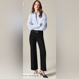J.Crew Charley kickout cropped pant in chino